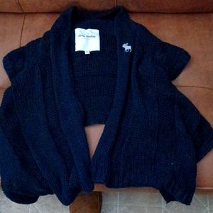Abercrombie and Fitch 🫎cropped sweater  vest small
